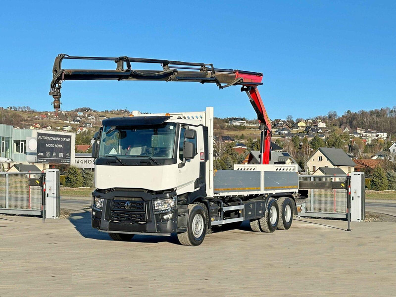 Renault C 380 *PRITSCHE 6,80m * PK 18002-EH C + FUNK*6x4 - Грузовик бортовой/ Платформа, Автоманипулятор: фото 2 Renault C 380 *PRITSCHE 6,80m * PK 18002-EH C + FUNK*6x4 - Грузовик бортовой/ Платформа, Автоманипулятор: фото 2