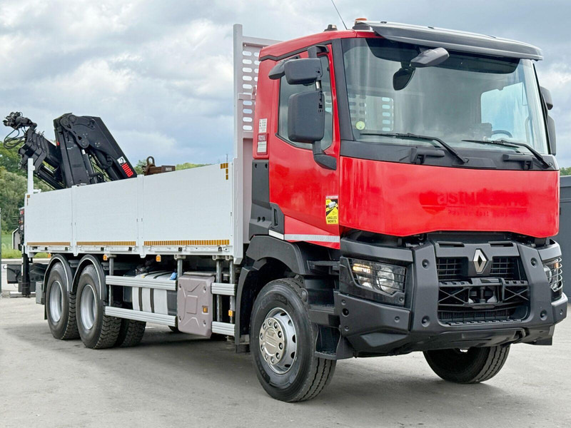 Renault C 400 *HIAB X - HIDUO 188 ES - 4 + FUNK * 6x4 - Грузовик бортовой/ Платформа, Автоманипулятор: фото 3 Renault C 400 *HIAB X - HIDUO 188 ES - 4 + FUNK * 6x4 - Грузовик бортовой/ Платформа, Автоманипулятор: фото 3