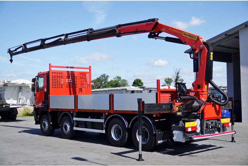 Renault C 430 / 8x4 / SKRZYNIOWY 7 M + HDS PALFINGER PK 2300-EH / WYSÓW - Грузовик бортовой/ Платформа, Автоманипулятор: фото 3 Renault C 430 / 8x4 / SKRZYNIOWY 7 M + HDS PALFINGER PK 2300-EH / WYSÓW - Грузовик бортовой/ Платформа, Автоманипулятор: фото 3