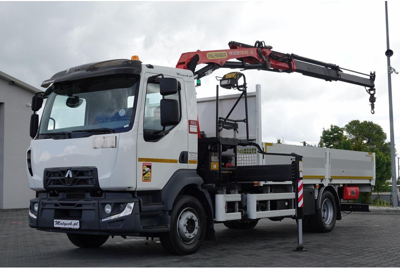 Renault D 210/ 4X2 / SKRZYNIOWY 5 M + HDS PALFINGER PK 8.501 SLD A / UD - Грузовик бортовой/ Платформа, Автоманипулятор: фото 1 Renault D 210/ 4X2 / SKRZYNIOWY 5 M + HDS PALFINGER PK 8.501 SLD A / UD - Грузовик бортовой/ Платформа, Автоманипулятор: фото 1