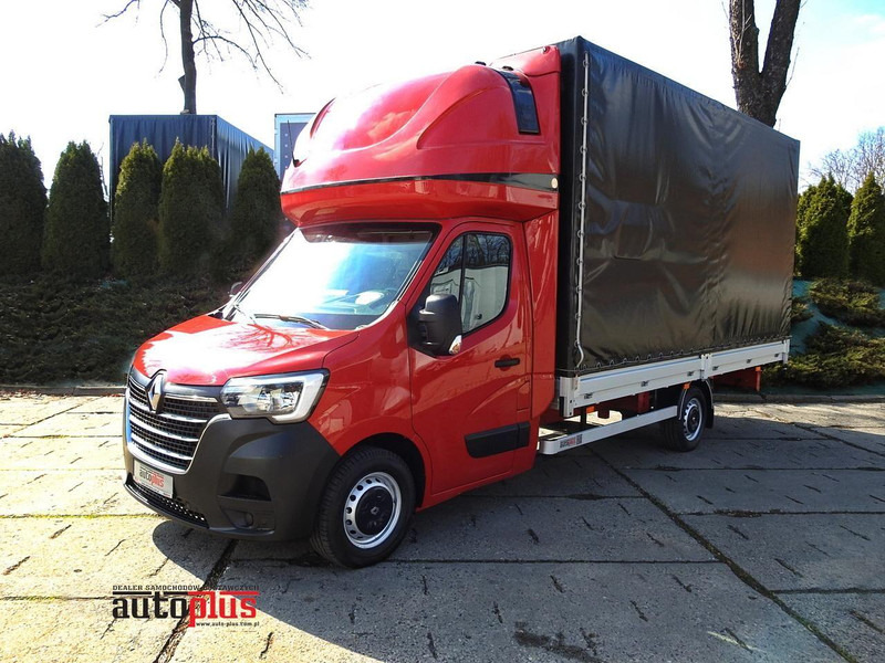 Renault MASTER PLANDEKA 10 PALET WEBASTO TEMPOMAT KLIMATYZACJA LEDY PNEU - Тентованный фургон: фото 1 Renault MASTER PLANDEKA 10 PALET WEBASTO TEMPOMAT KLIMATYZACJA LEDY PNEU - Тентованный фургон: фото 1