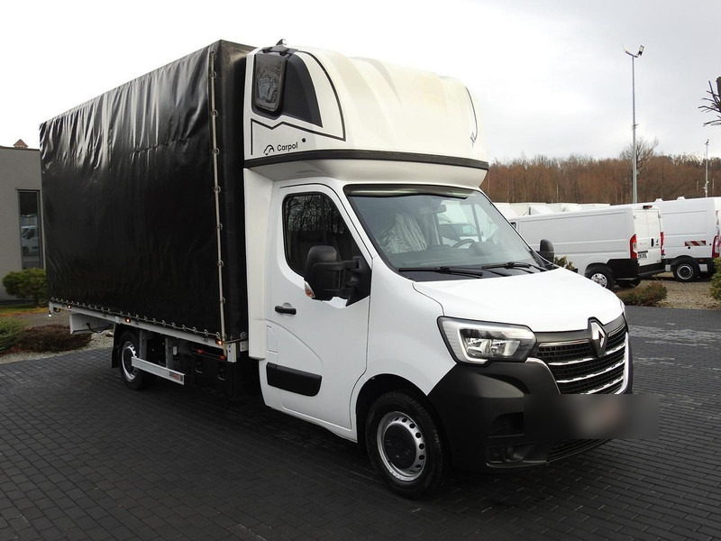 Renault MASTER PLANDEKA 10 PALET WEBASTO TEMPOMAT KLIMATYZACJA LEDY PNEU - Тентованный фургон: фото 4 Renault MASTER PLANDEKA 10 PALET WEBASTO TEMPOMAT KLIMATYZACJA LEDY PNEU - Тентованный фургон: фото 4