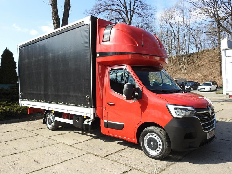 Renault MASTER PLANDEKA 10 PALET WEBASTO TEMPOMAT KLIMATYZACJA LEDY PNEU - Тентованный фургон: фото 4 Renault MASTER PLANDEKA 10 PALET WEBASTO TEMPOMAT KLIMATYZACJA LEDY PNEU - Тентованный фургон: фото 4