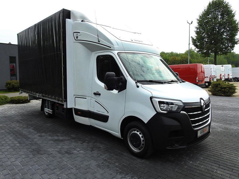 Renault MASTER PLANDEKA 10 PALET WEBASTO TEMPOMAT KLIMATYZACJA LEDY PNEU - Тентованный фургон: фото 4 Renault MASTER PLANDEKA 10 PALET WEBASTO TEMPOMAT KLIMATYZACJA LEDY PNEU - Тентованный фургон: фото 4