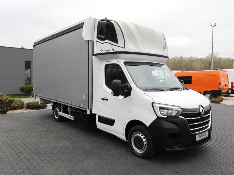 Renault MASTER PLANDEKA 10 PALET WEBASTO TEMPOMAT LEDY PNEUMATYKA KLIMA - Тентованный фургон: фото 4 Renault MASTER PLANDEKA 10 PALET WEBASTO TEMPOMAT LEDY PNEUMATYKA KLIMA - Тентованный фургон: фото 4