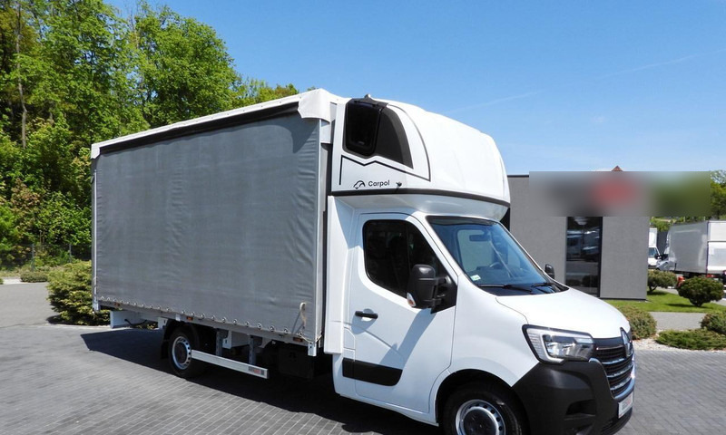 Renault MASTER PLANDEKA 10 PALET WEBASTO TEMPOMAT LEDY PNEUMATYKA KLIMA - Тентованный фургон: фото 1 Renault MASTER PLANDEKA 10 PALET WEBASTO TEMPOMAT LEDY PNEUMATYKA KLIMA - Тентованный фургон: фото 1
