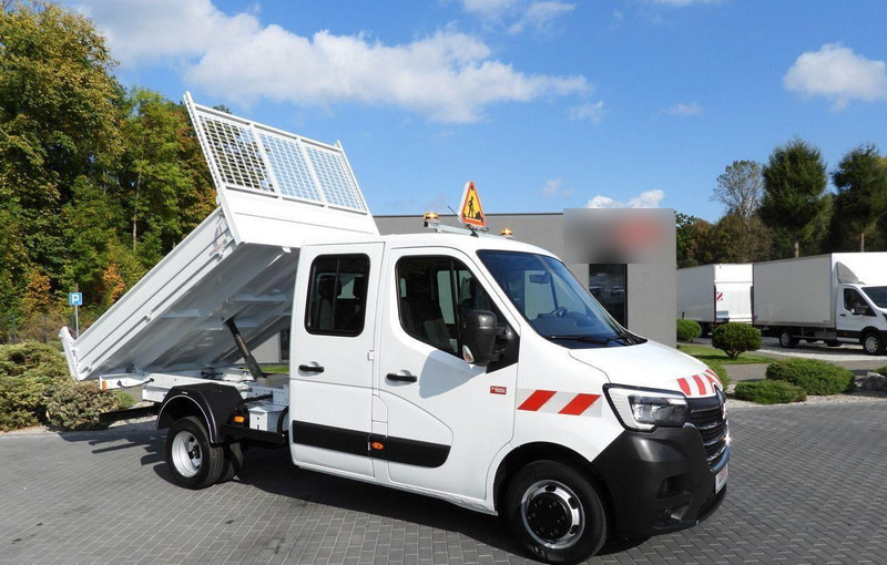 Renault MASTER WYWROTKA PODWÓJNA KABINA DOKA 6 MIEJSC TEMPOMAT LEDY BLIŹ - Малотоннажный самосвал, Грузопассажирский фургон: фото 1 Renault MASTER WYWROTKA PODWÓJNA KABINA DOKA 6 MIEJSC TEMPOMAT LEDY BLIŹ - Малотоннажный самосвал, Грузопассажирский фургон: фото 1