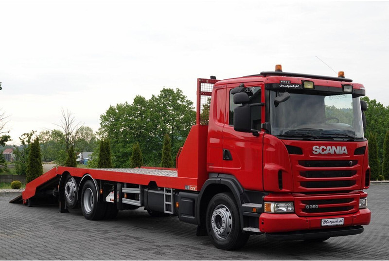 Scania G 360 / 6X2 / LAWETA / POMOC DROGOWA / OŚ SKRĘTNA I PODNOSZONA / - Эвакуатор: фото 1 Scania G 360 / 6X2 / LAWETA / POMOC DROGOWA / OŚ SKRĘTNA I PODNOSZONA / - Эвакуатор: фото 1
