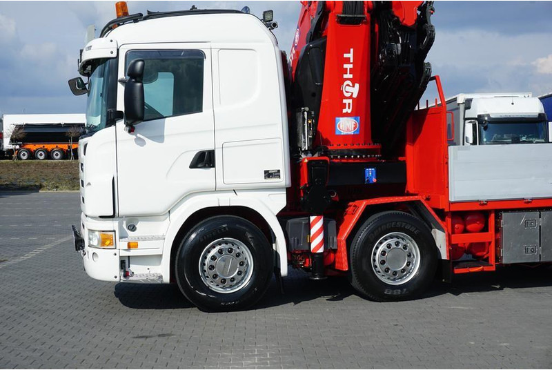 Грузовик бортовой/ Платформа, Автоманипулятор Scania G 480 / 8 X 2 / SKRZYNIOWY + HDS / HMF THOR - O K6 + JIB FJ 2000: фото 20 Грузовик бортовой/ Платформа, Автоманипулятор Scania G 480 / 8 X 2 / SKRZYNIOWY + HDS / HMF THOR - O K6 + JIB FJ 2000: фото 20