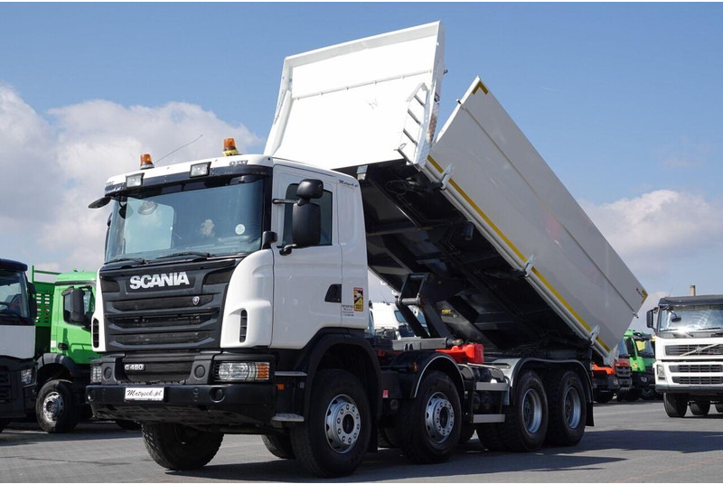 Scania G 480 / 8x4 / WYWROTKA / HYDROBURTA / BORDMATIC / MANUAL - Самосвал: фото 1 Scania G 480 / 8x4 / WYWROTKA / HYDROBURTA / BORDMATIC / MANUAL - Самосвал: фото 1