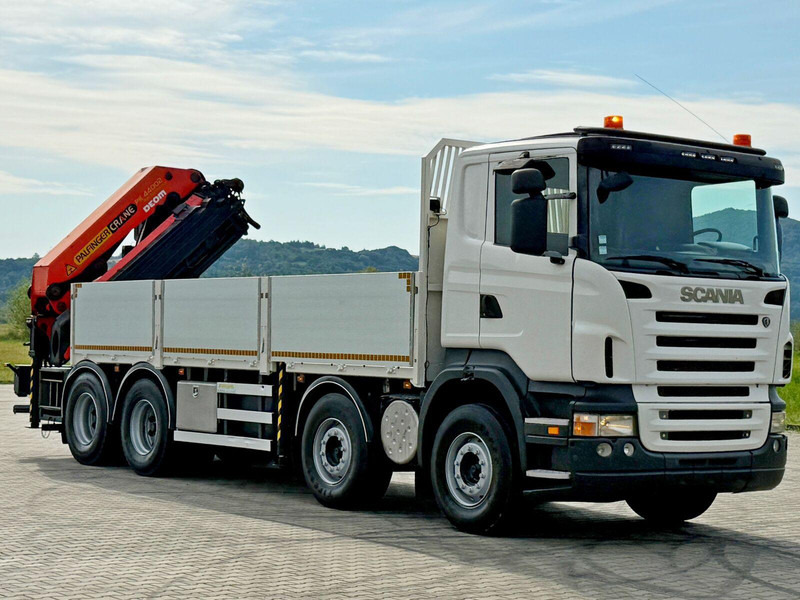 Scania R 420 PRITSCHE 6,47 m * PK 44002/FUNK * 8x4 /TOP - Грузовик бортовой/ Платформа, Автоманипулятор: фото 3 Scania R 420 PRITSCHE 6,47 m * PK 44002/FUNK * 8x4 /TOP - Грузовик бортовой/ Платформа, Автоманипулятор: фото 3