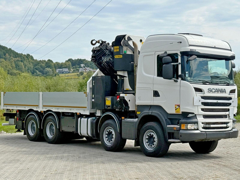 Scania R 500 * PK 88002 - EH G + FUNK * 8x4 *TOPZUSTAND - Грузовик бортовой/ Платформа, Автоманипулятор: фото 3 Scania R 500 * PK 88002 - EH G + FUNK * 8x4 *TOPZUSTAND - Грузовик бортовой/ Платформа, Автоманипулятор: фото 3