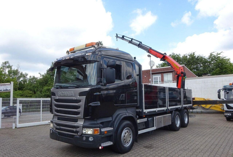 Scania R620 Flatbed + crane PK 22002 EH 6x2 - Грузовик бортовой/ Платформа, Автоманипулятор: фото 3 Scania R620 Flatbed + crane PK 22002 EH 6x2 - Грузовик бортовой/ Платформа, Автоманипулятор: фото 3