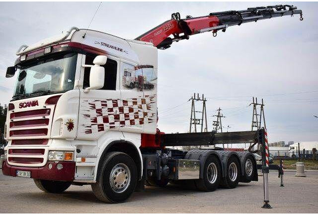 Scania R 480 8x4 FASSI 455 EURO 5 KRAN CRAN - Тягач: фото 2 Scania R 480 8x4 FASSI 455 EURO 5 KRAN CRAN - Тягач: фото 2