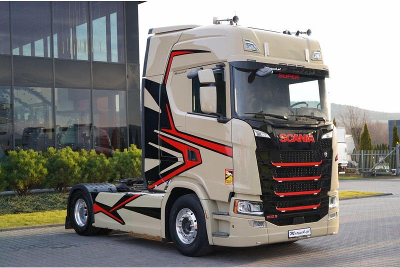 Scania S 500 / RETARDER / I-APRK COOL / FULL AIRMATIC / ALUFELGI / SKÓ - Тягач: фото 1 Scania S 500 / RETARDER / I-APRK COOL / FULL AIRMATIC / ALUFELGI / SKÓ - Тягач: фото 1