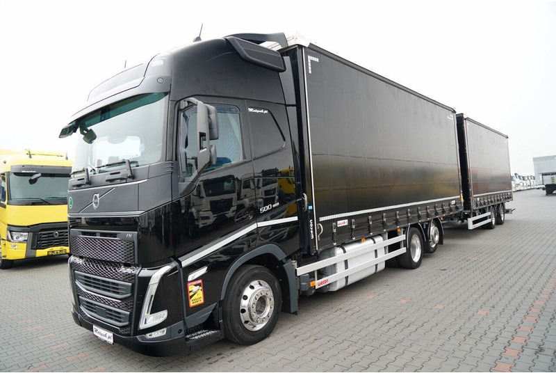 Volvo FH 500 / XXL / ZESTAW TANDEM PRZEJAZDOWY 120 M3 / 2024 / I-PAR - Тентованный грузовик: фото 2 Volvo FH 500 / XXL / ZESTAW TANDEM PRZEJAZDOWY 120 M3 / 2024 / I-PAR - Тентованный грузовик: фото 2