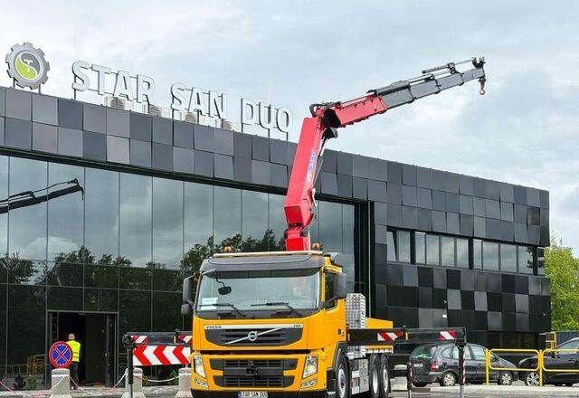 Volvo FM 460 6x4x4 HMF 3220 Crane HDS - Грузовик бортовой/ Платформа, Автоманипулятор: фото 1 Volvo FM 460 6x4x4 HMF 3220 Crane HDS - Грузовик бортовой/ Платформа, Автоманипулятор: фото 1