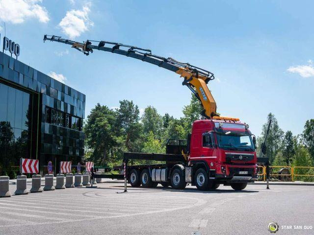 Volvo FMX 500 8x2 Effer 585 Fly Jib Winch Crane Kran - Грузовик бортовой/ Платформа, Автоманипулятор: фото 4 Volvo FMX 500 8x2 Effer 585 Fly Jib Winch Crane Kran - Грузовик бортовой/ Платформа, Автоманипулятор: фото 4