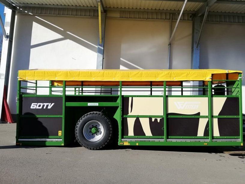 Western WF-6DTV Állatszállító félpótkocsi - Полуприцеп для перевозки животных: фото 1 Western WF-6DTV Állatszállító félpótkocsi - Полуприцеп для перевозки животных: фото 1