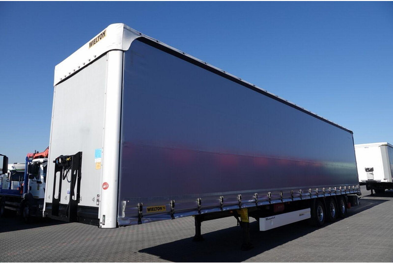Wielton FIRANKA MEGA / LOWDECK / OŚ PODNOSZONA / DACH PODNOSZONY - Тентованный полуприцеп: фото 3 Wielton FIRANKA MEGA / LOWDECK / OŚ PODNOSZONA / DACH PODNOSZONY - Тентованный полуприцеп: фото 3
