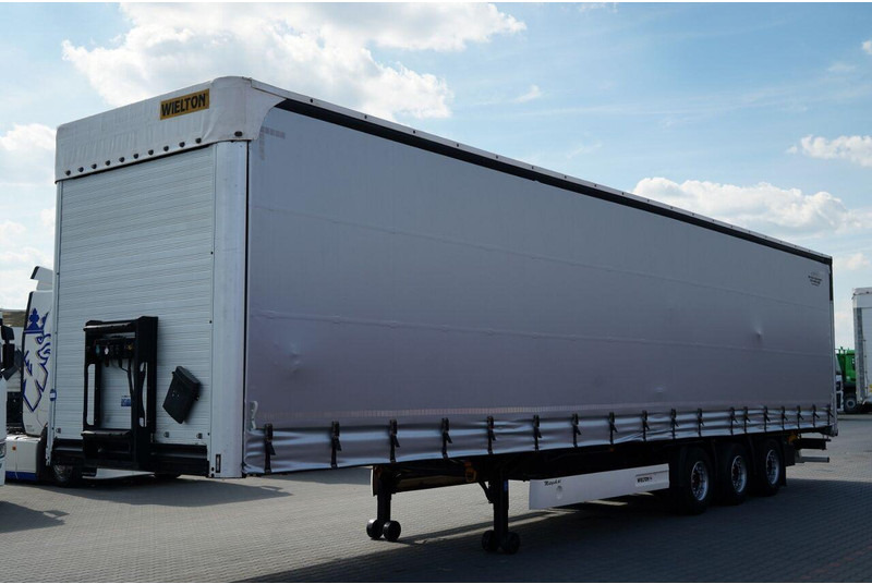 Wielton FIRANKA / MEGA / PODNOSZONY DACH / SYSTEM BDE - ROZSUWANE SŁUPKI - Тентованный полуприцеп: фото 3 Wielton FIRANKA / MEGA / PODNOSZONY DACH / SYSTEM BDE - ROZSUWANE SŁUPKI - Тентованный полуприцеп: фото 3