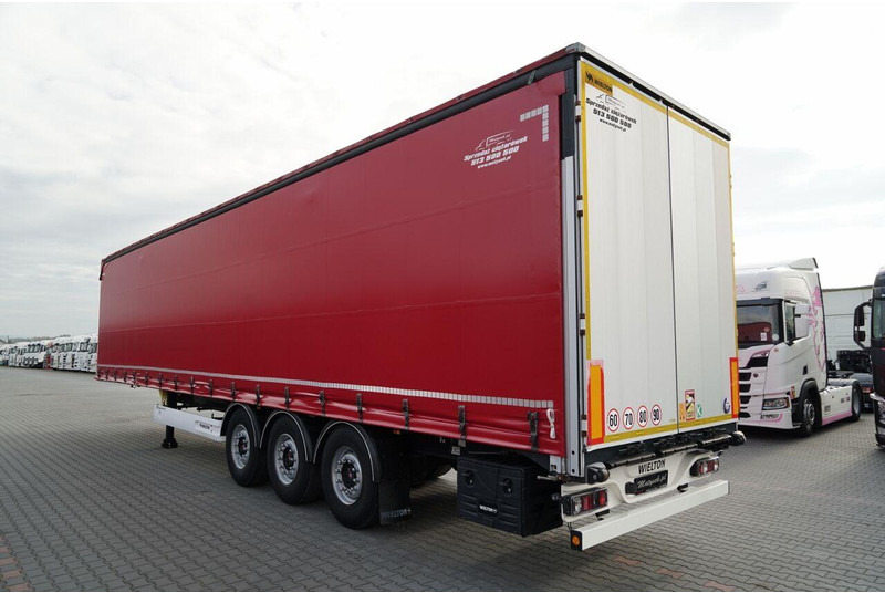 Wielton FIRANKA STANDARD / MULDA DO STALI - 9 M / OŚ PODNOSZONA / SAF / - Тентованный полуприцеп: фото 3 Wielton FIRANKA STANDARD / MULDA DO STALI - 9 M / OŚ PODNOSZONA / SAF / - Тентованный полуприцеп: фото 3