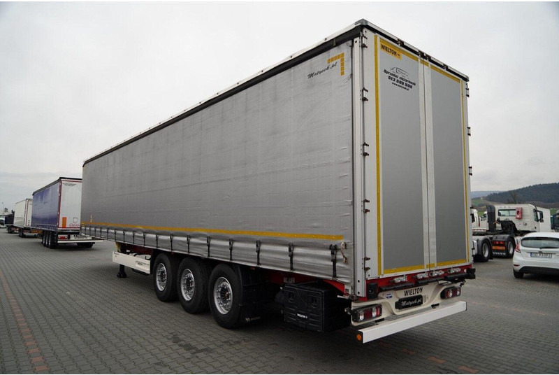 Wielton FIRANKA STANDARD / MULDA DO STALI - 9 M / OŚ PODNOSZONA / SAF / - Тентованный полуприцеп: фото 3 Wielton FIRANKA STANDARD / MULDA DO STALI - 9 M / OŚ PODNOSZONA / SAF / - Тентованный полуприцеп: фото 3