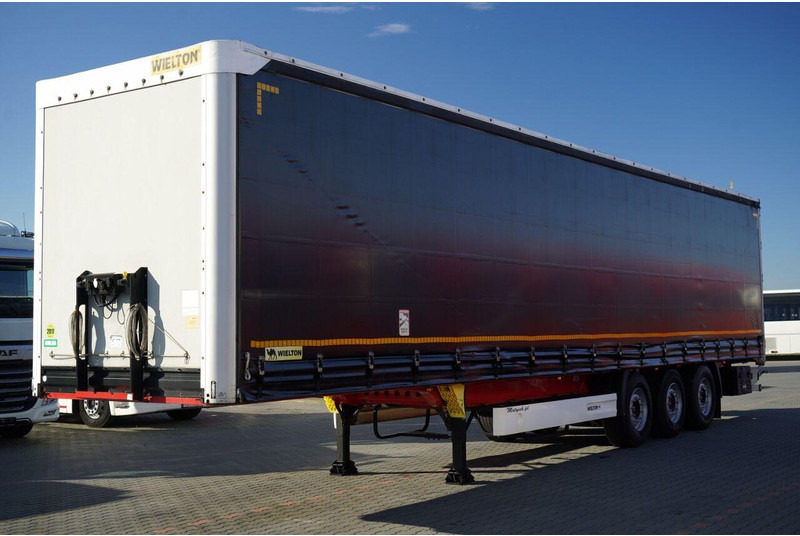 Wielton FIRANKA STANDARD / MULDA DO STALI - 9 M / OŚ PODNOSZONA / SAF / - Тентованный полуприцеп: фото 3 Wielton FIRANKA STANDARD / MULDA DO STALI - 9 M / OŚ PODNOSZONA / SAF / - Тентованный полуприцеп: фото 3