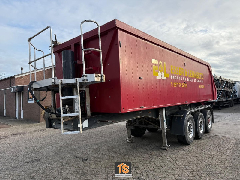 Langendorf SK27A KIPPER STEEL/ALU 28m3 - BELGIUM TRAILER - ALU FELGEN - DRUM BRAKES - Самосвальный полуприцеп: фото 1 Langendorf SK27A KIPPER STEEL/ALU 28m3 - BELGIUM TRAILER - ALU FELGEN - DRUM BRAKES - Самосвальный полуприцеп: фото 1