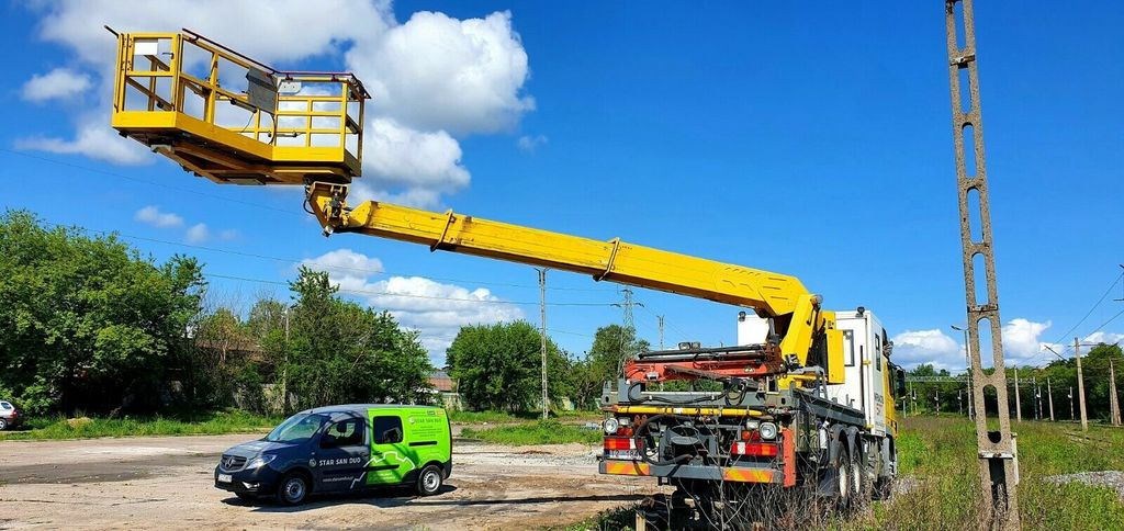 Mercedes-Benz 3344 SRT SCHÖRLING Road Rail Railway Zweiweg . - Грузовик с подъемником: фото 2 Mercedes-Benz 3344 SRT SCHÖRLING Road Rail Railway Zweiweg . - Грузовик с подъемником: фото 2