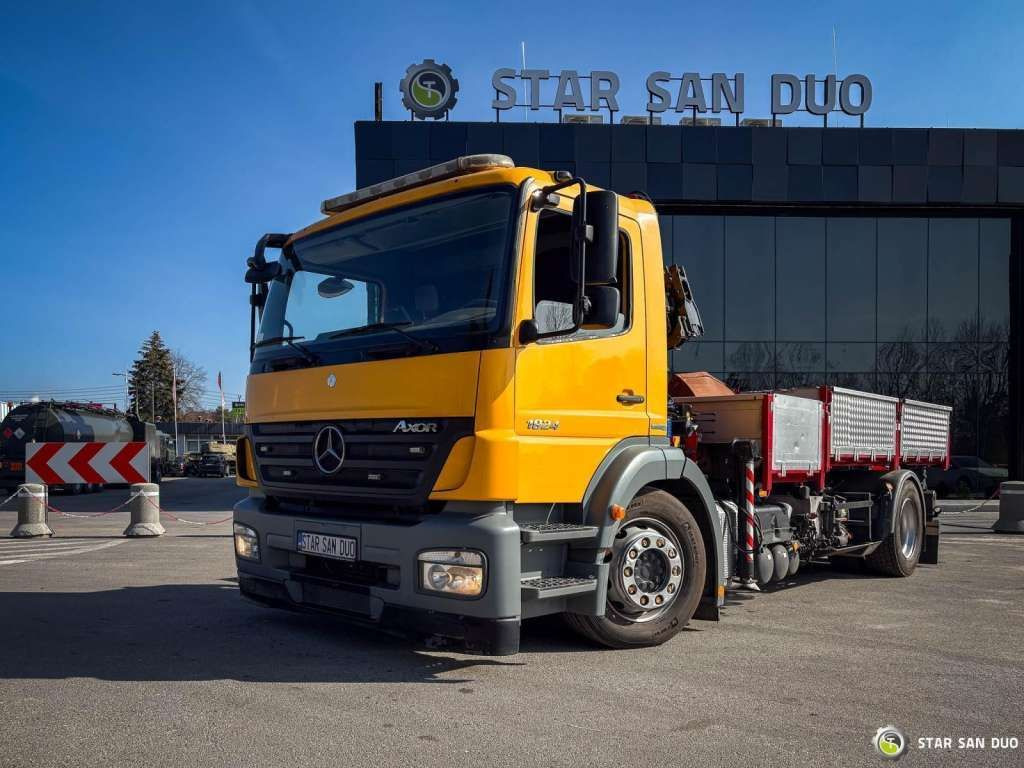 Mercedes-Benz AXOR 1824 4x2 HMF 975 HDS Crane Rotator Kipper Mercedes-Benz AXOR 1824 4x2 HMF 975 HDS Crane Rotator Kipper - Самосвал: фото 3 Mercedes-Benz AXOR 1824 4x2 HMF 975 HDS Crane Rotator Kipper Mercedes-Benz AXOR 1824 4x2 HMF 975 HDS Crane Rotator Kipper - Самосвал: фото 3