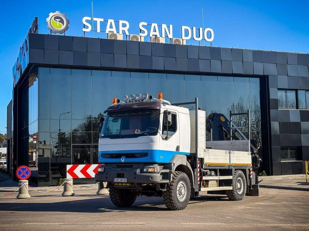 Renault KERAX 270 4x4 PALFINGER PK 16502 CRANE WINCH - Автоманипулятор, Грузовик бортовой/ Платформа: фото 5 Renault KERAX 270 4x4 PALFINGER PK 16502 CRANE WINCH - Автоманипулятор, Грузовик бортовой/ Платформа: фото 5
