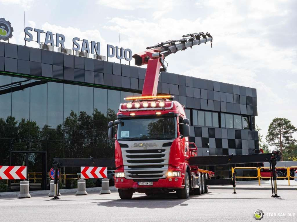 Scania R450 8x4 Palfinger PK 65002 SH HDS Crane - Автоманипулятор: фото 2 Scania R450 8x4 Palfinger PK 65002 SH HDS Crane - Автоманипулятор: фото 2