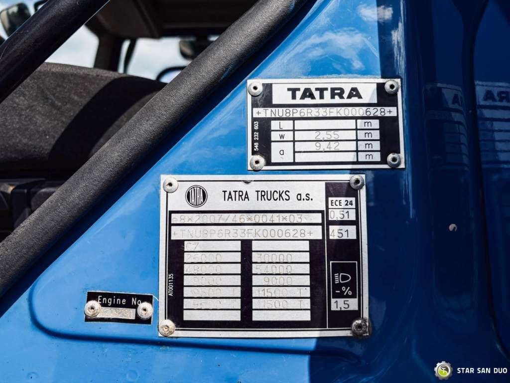 Грузовик-шасси Tatra T158 PHOENIX 6x6 Euro 6: фото 19 Грузовик-шасси Tatra T158 PHOENIX 6x6 Euro 6: фото 19