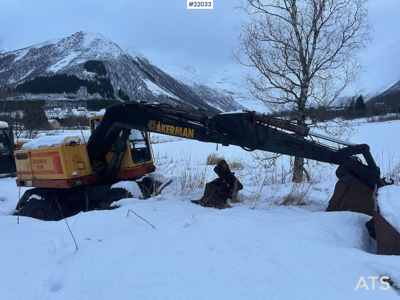 Åkerman H7M hjulgraver m/ skuffe - Колёсный экскаватор: фото 1 Åkerman H7M hjulgraver m/ skuffe - Колёсный экскаватор: фото 1