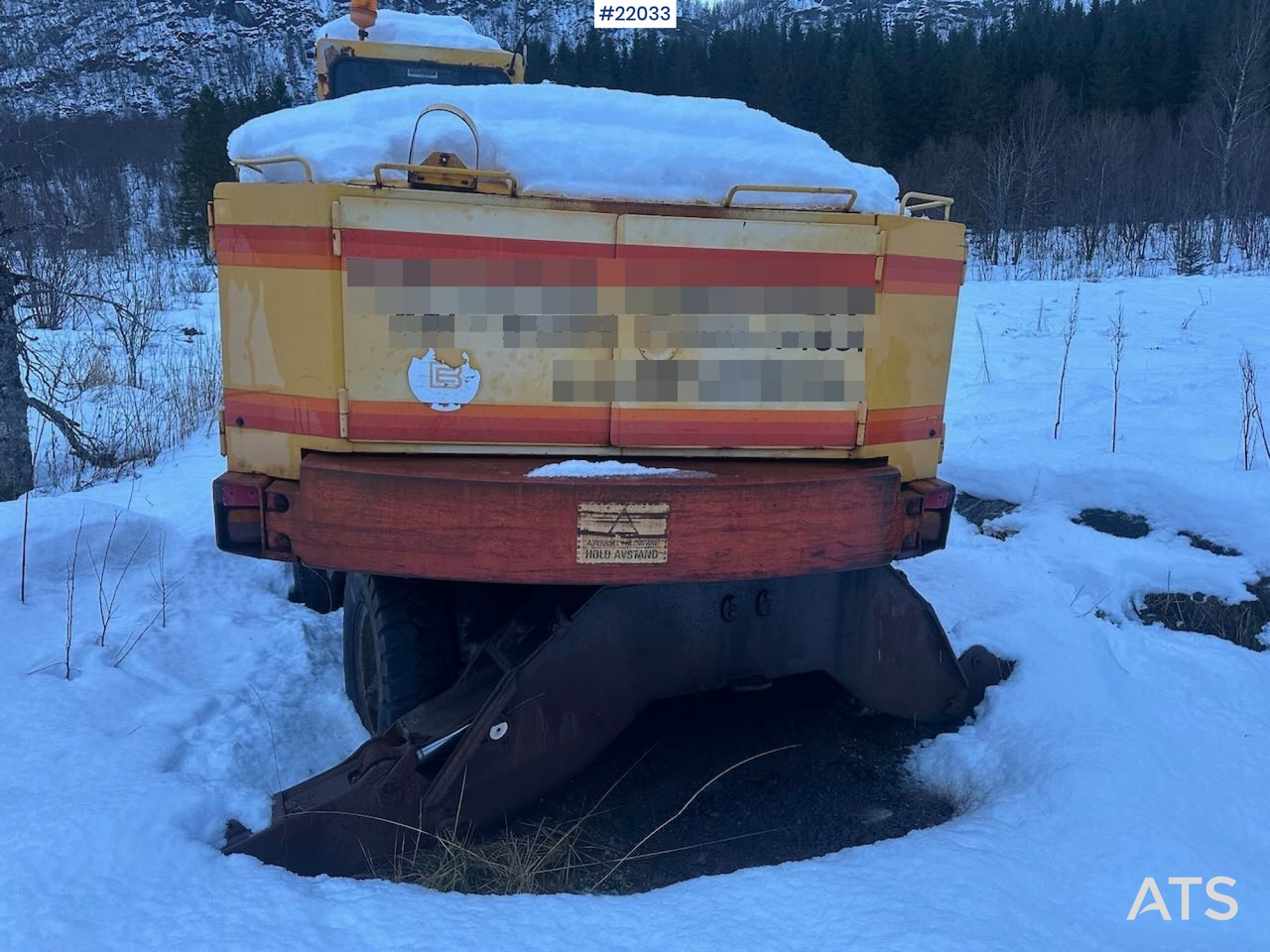 Åkerman H7M hjulgraver m/ skuffe - Колёсный экскаватор: фото 4 Åkerman H7M hjulgraver m/ skuffe - Колёсный экскаватор: фото 4