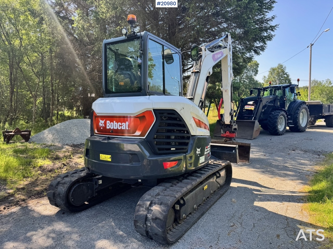 Bobcat E55Z Minigraver m/ Rototilt og 2 skuffer. 230 timer! - Мини-экскаватор: фото 2 Bobcat E55Z Minigraver m/ Rototilt og 2 skuffer. 230 timer! - Мини-экскаватор: фото 2