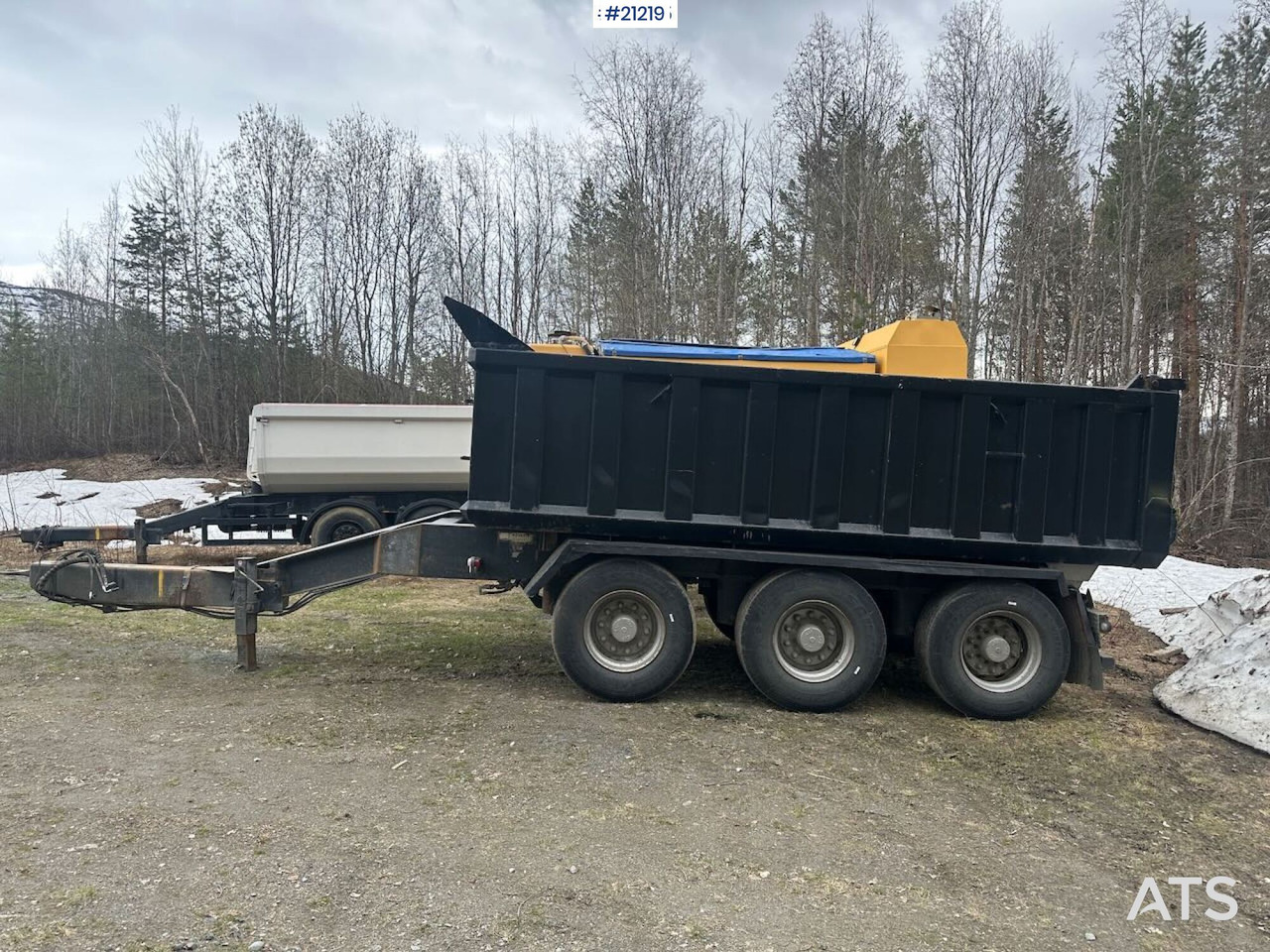 Engen Trippelkjerre - Самосвальный прицеп: фото 3 Engen Trippelkjerre - Самосвальный прицеп: фото 3