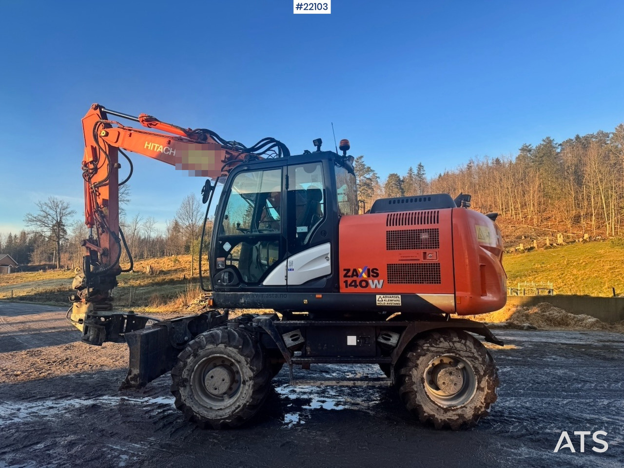 Hitachi 2015 Hitachi ZX140W-5B hjulgraver med rototilt, 3 skuffer og henger - Колёсный экскаватор: фото 5 Hitachi 2015 Hitachi ZX140W-5B hjulgraver med rototilt, 3 skuffer og henger - Колёсный экскаватор: фото 5