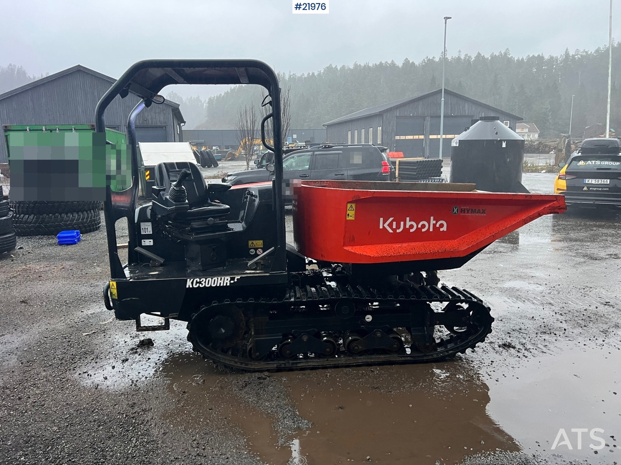 Kubota kc300hr-5 beltedumper - Гусеничный самосвал: фото 1 Kubota kc300hr-5 beltedumper - Гусеничный самосвал: фото 1