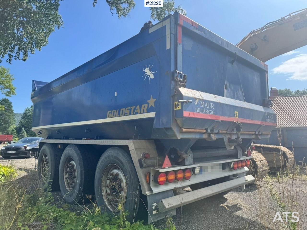 Maur 2014 Maur Trippelkjerre. - Самосвальный прицеп: фото 3 Maur 2014 Maur Trippelkjerre. - Самосвальный прицеп: фото 3