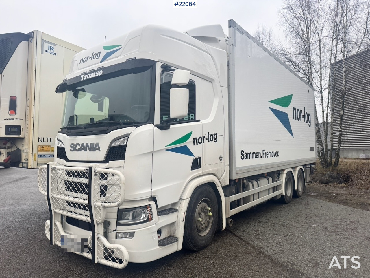 Scania 2022 Scania R660 6x4 Skapbil m/ Kjøl/frys aggregat. - Грузовик с закрытым кузовом: фото 1 Scania 2022 Scania R660 6x4 Skapbil m/ Kjøl/frys aggregat. - Грузовик с закрытым кузовом: фото 1