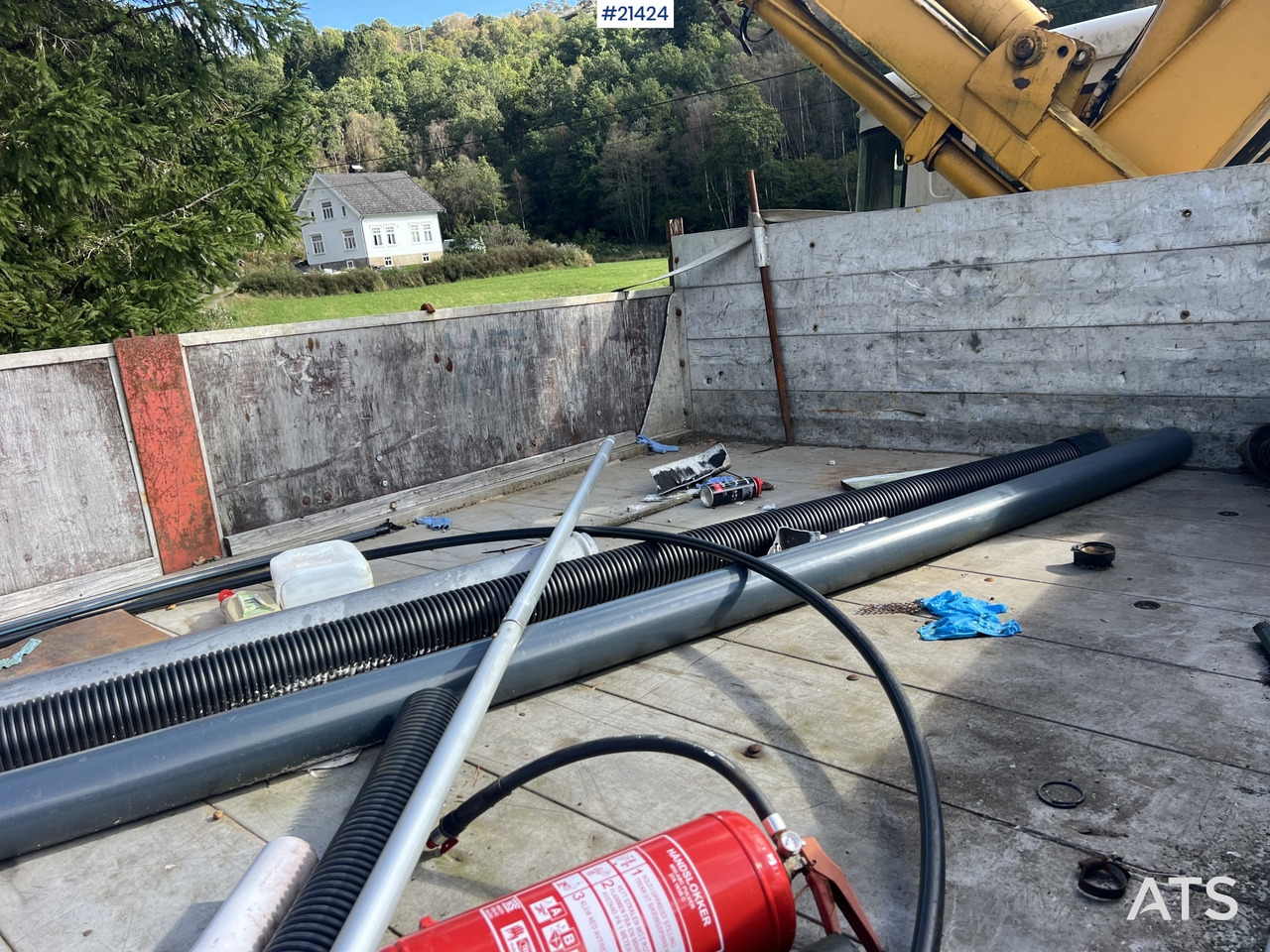 Автоманипулятор Scania LB 81 6x2 Kranbil m/ 10t/m kran og tipp Rep.Objekt: фото 26