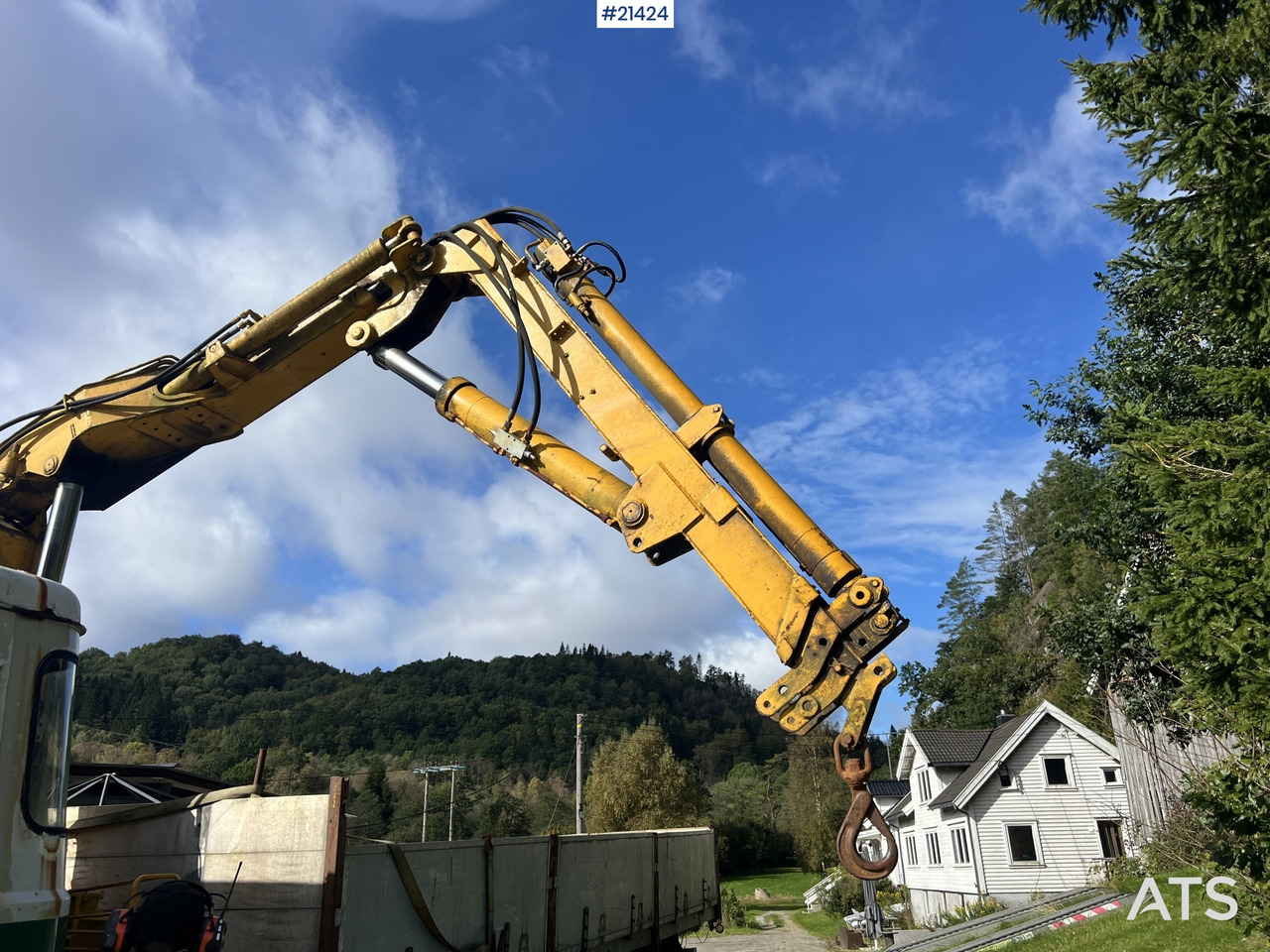 Автоманипулятор Scania LB 81 6x2 Kranbil m/ 10t/m kran og tipp Rep.Objekt: фото 14