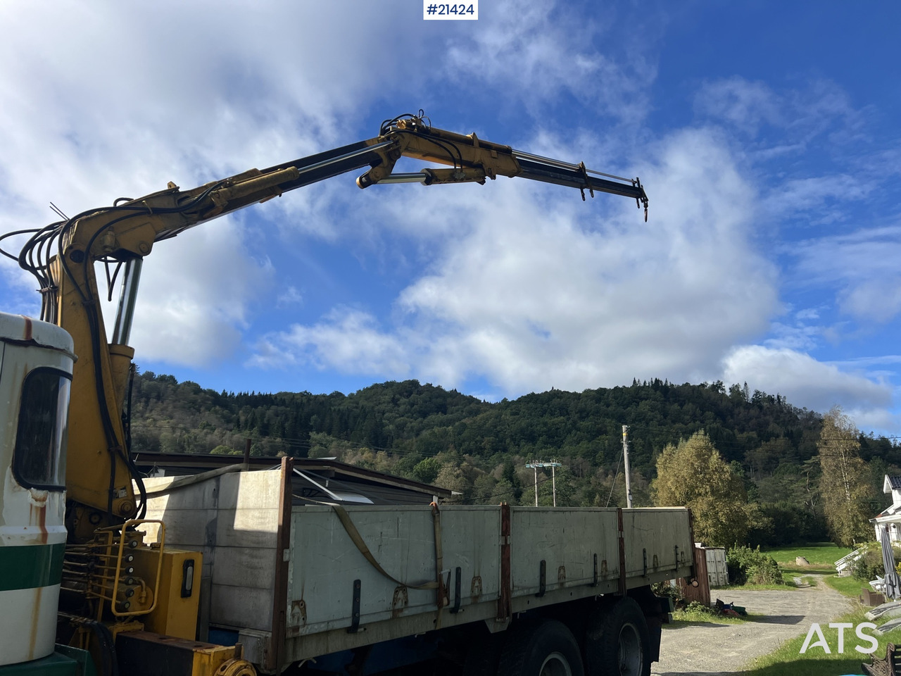 Автоманипулятор Scania LB 81 6x2 Kranbil m/ 10t/m kran og tipp Rep.Objekt: фото 12