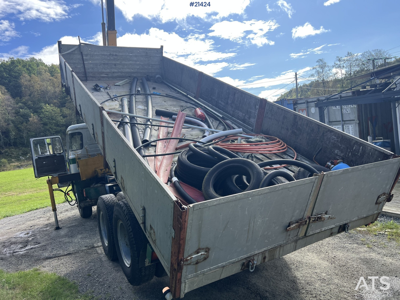 Автоманипулятор Scania LB 81 6x2 Kranbil m/ 10t/m kran og tipp Rep.Objekt: фото 44