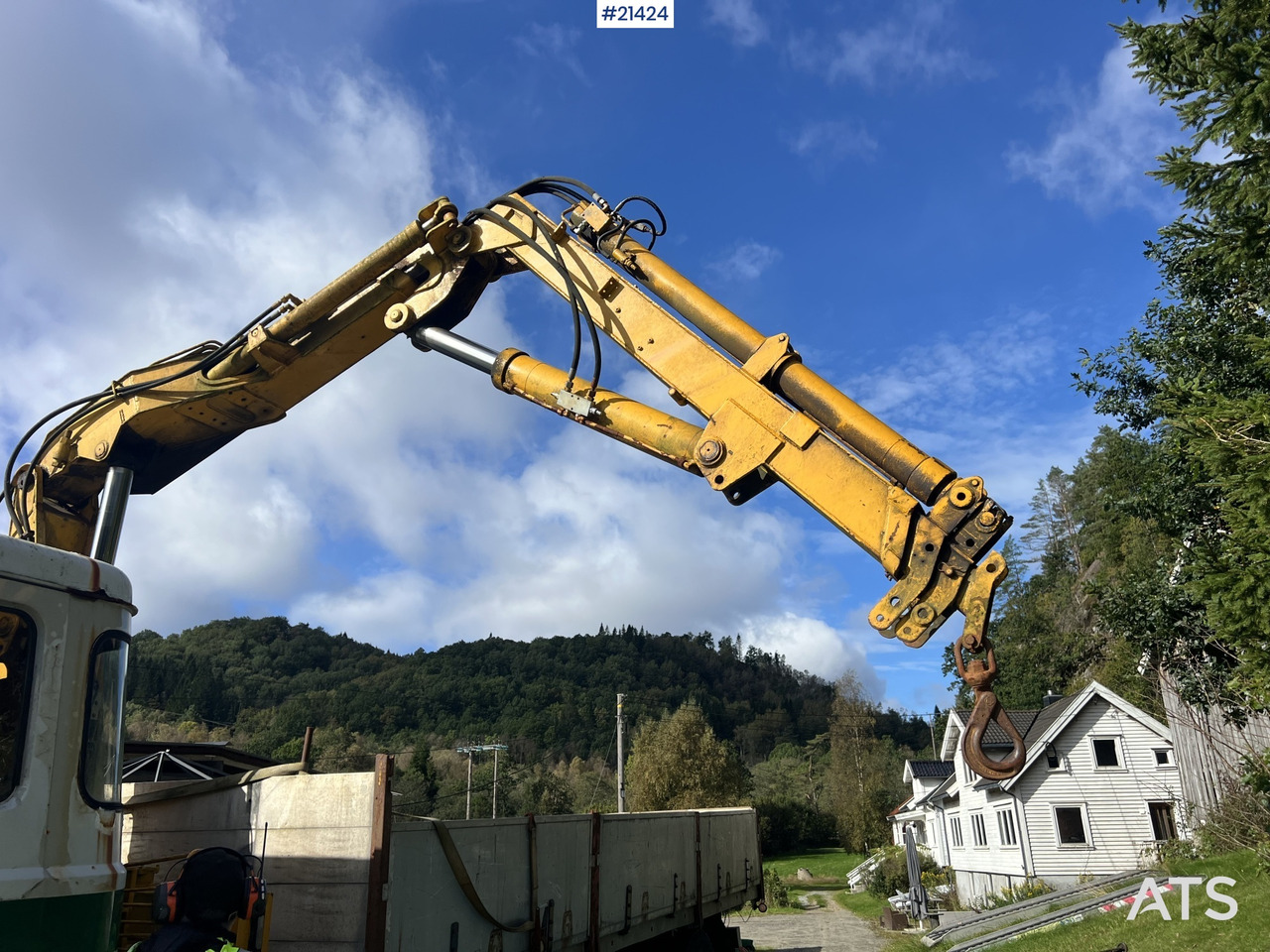 Автоманипулятор Scania LB 81 6x2 Kranbil m/ 10t/m kran og tipp Rep.Objekt: фото 13