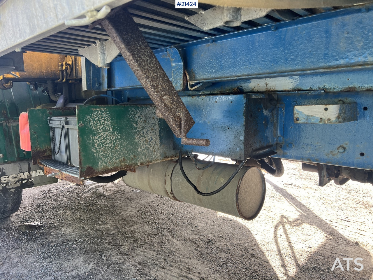 Автоманипулятор Scania LB 81 6x2 Kranbil m/ 10t/m kran og tipp Rep.Objekt: фото 29