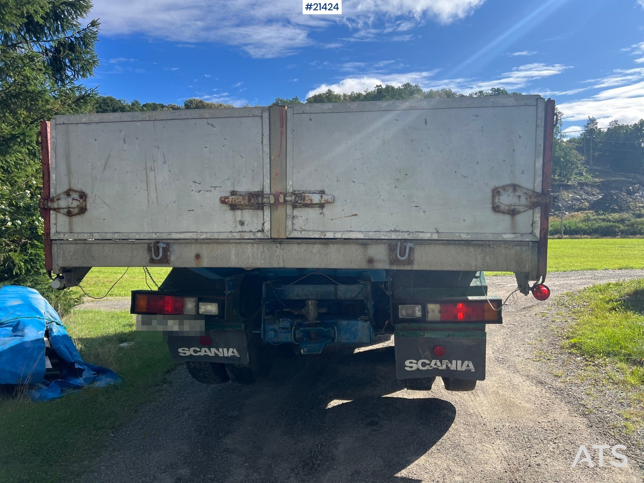 Автоманипулятор Scania LB 81 6x2 Kranbil m/ 10t/m kran og tipp Rep.Objekt: фото 18