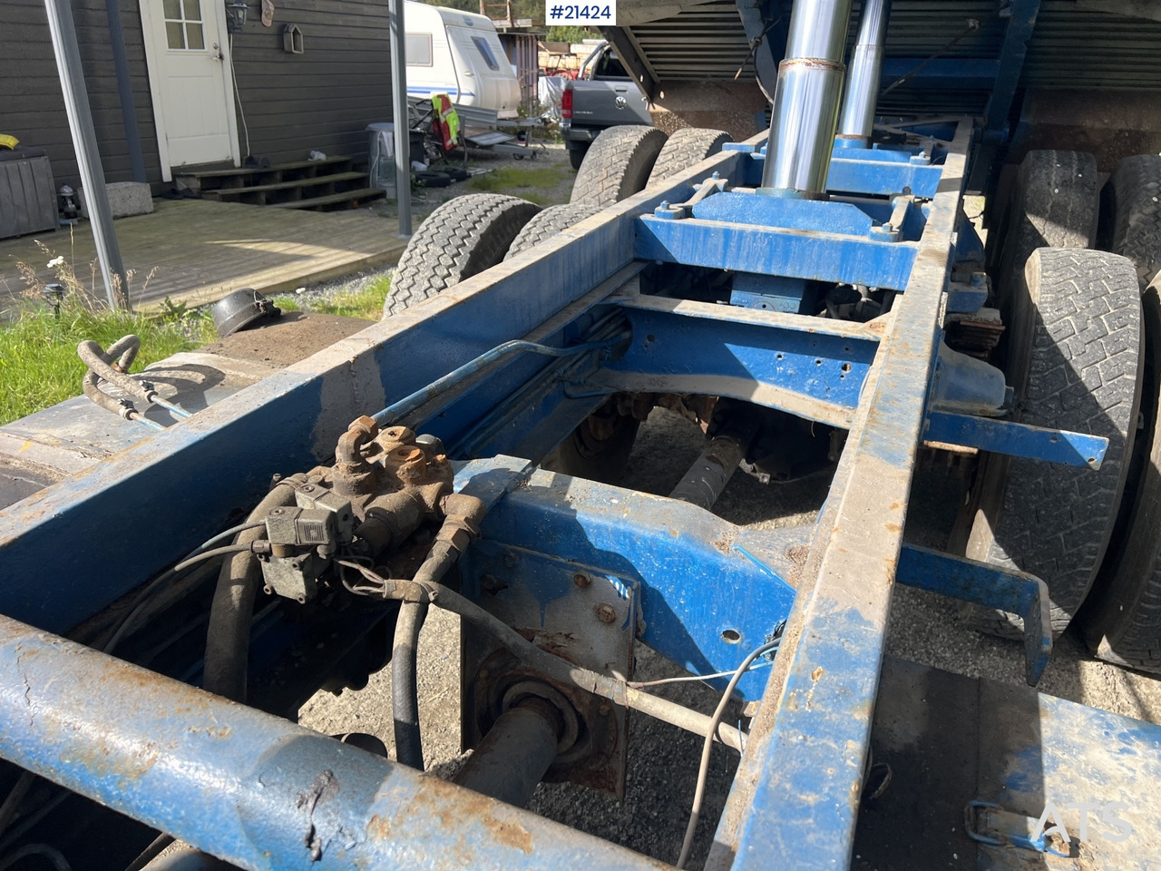 Автоманипулятор Scania LB 81 6x2 Kranbil m/ 10t/m kran og tipp Rep.Objekt: фото 41